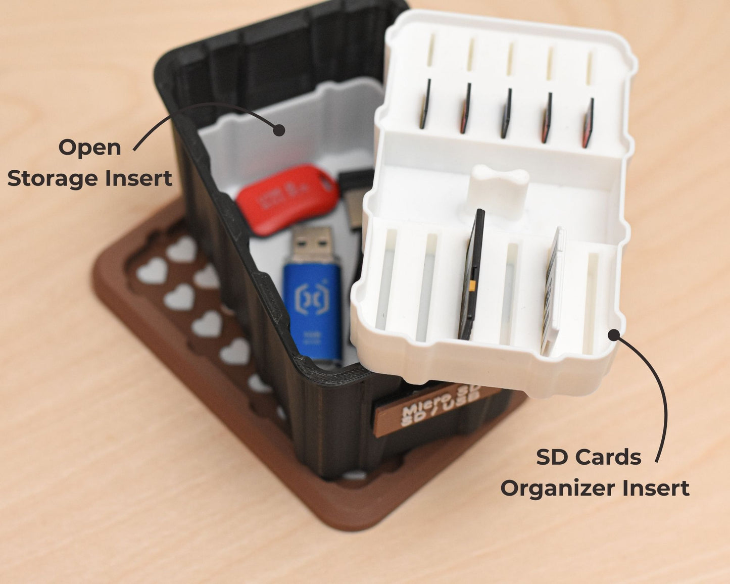 Mini Tote Organizer Bin