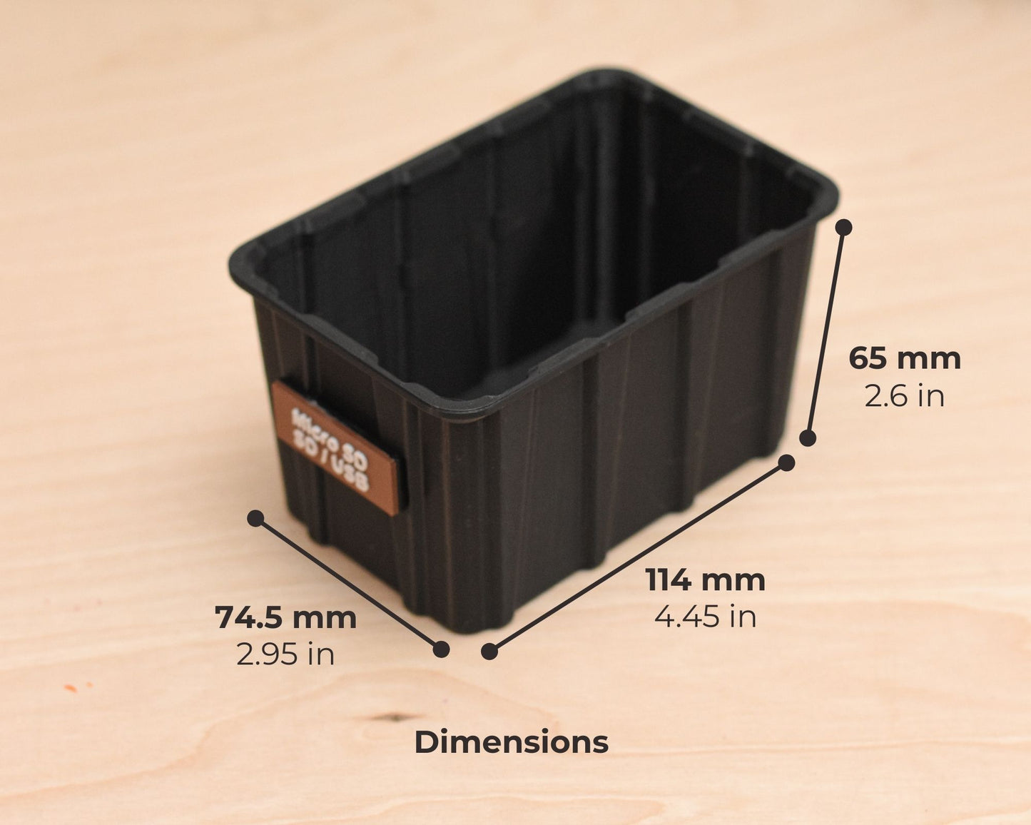 Mini Tote Organizer Bin