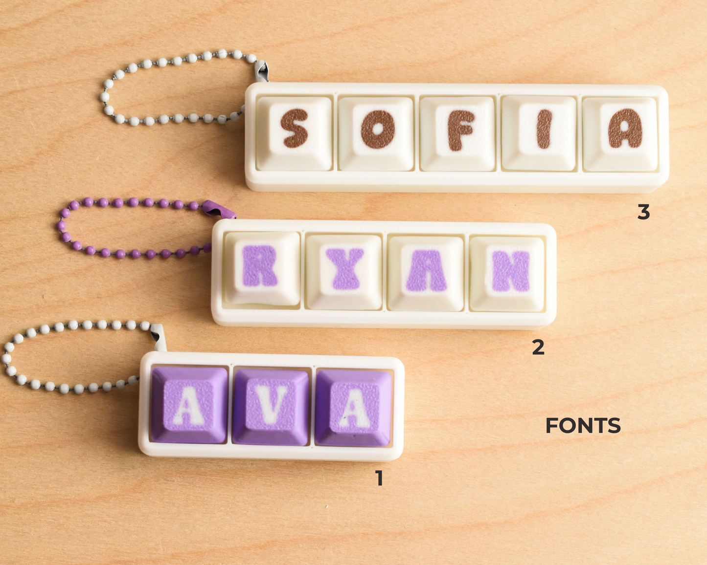 Custom Mechanical Keyboard Fidget Toy Keychain – Clicky Switch Keychain