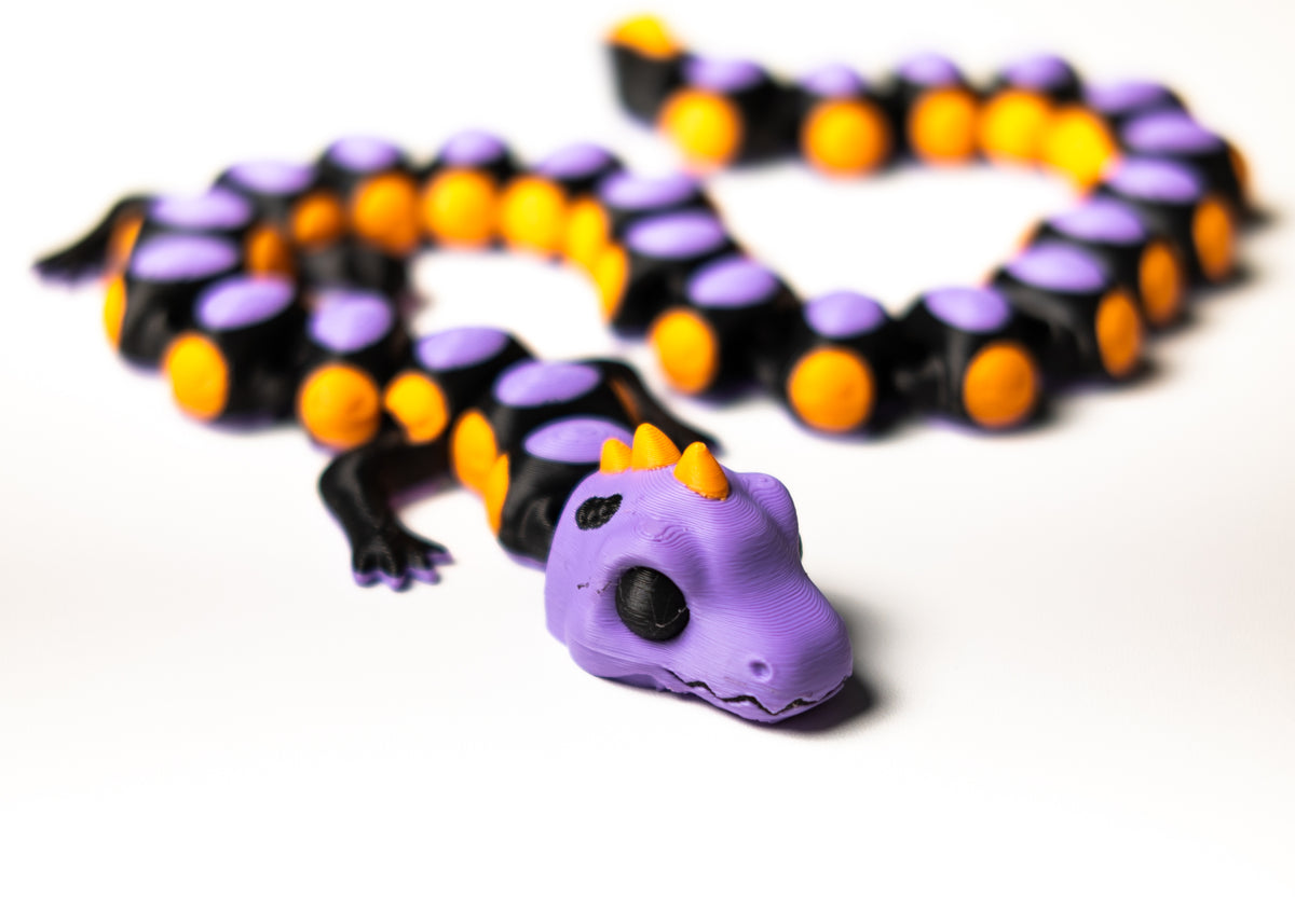 Articulated Halloween Dragon - Flexible Dragon Fidget Toy