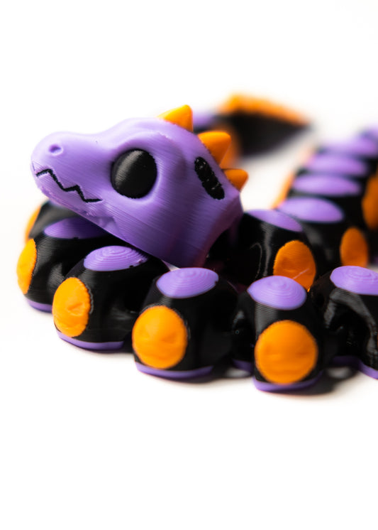 Articulated Halloween Dragon - Flexible Dragon Fidget Toy