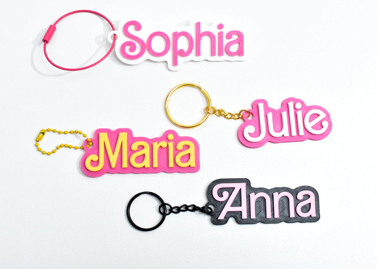 Personalized Name Keychain | Water Bottle Tag, Party Favor (Custom Name)