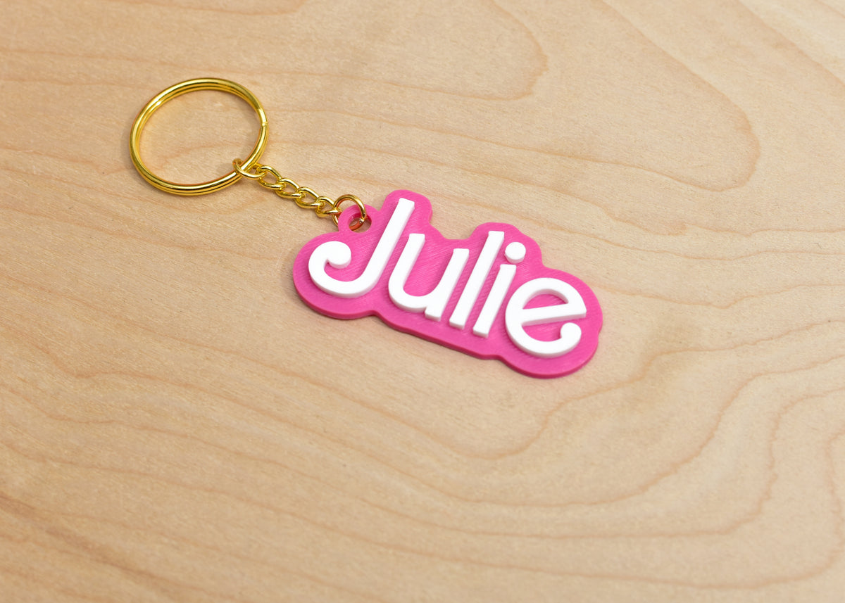 Personalized Name Keychain | Water Bottle Tag, Party Favor (Custom Name)