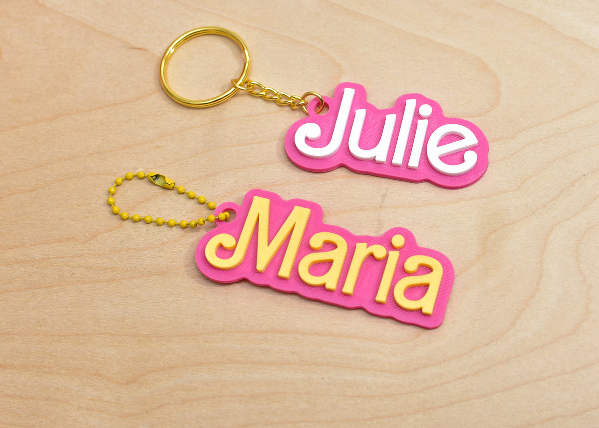 Personalized Name Keychain | Water Bottle Tag, Party Favor (Custom Name)