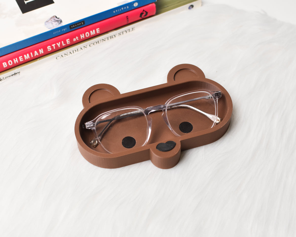 Bear Glasses Holder / Desk Organizer Tray