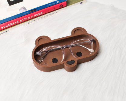 Bear Glasses Holder / Desk Organizer Tray