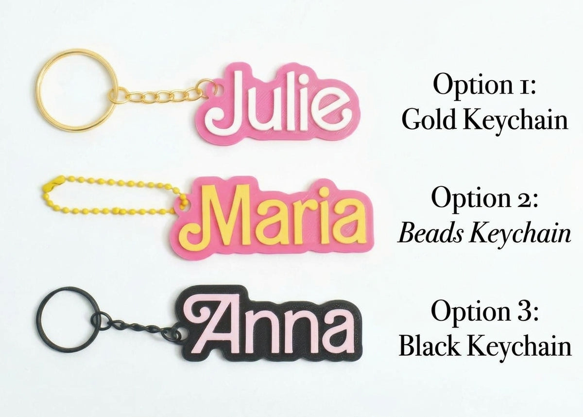 Personalized Name Keychain | Water Bottle Tag, Party Favor (Custom Name)