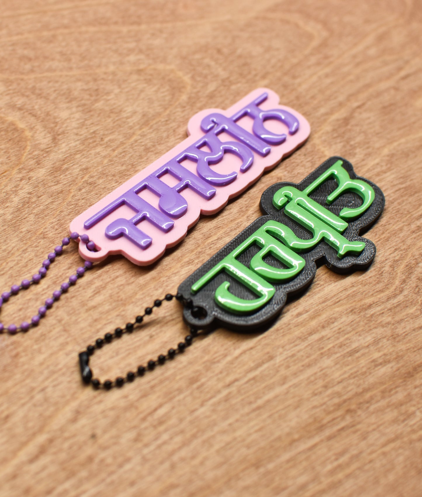 Custom Punjabi Name Keychain