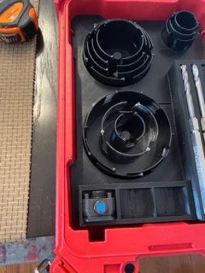 Milwaukee Packout Metric 3/8 Impact Socket Tray | Milwaukee Packout Impact 1/2 | 14 Piece Spyder Hole Saw | Milwaukee Packout System - 9Teen