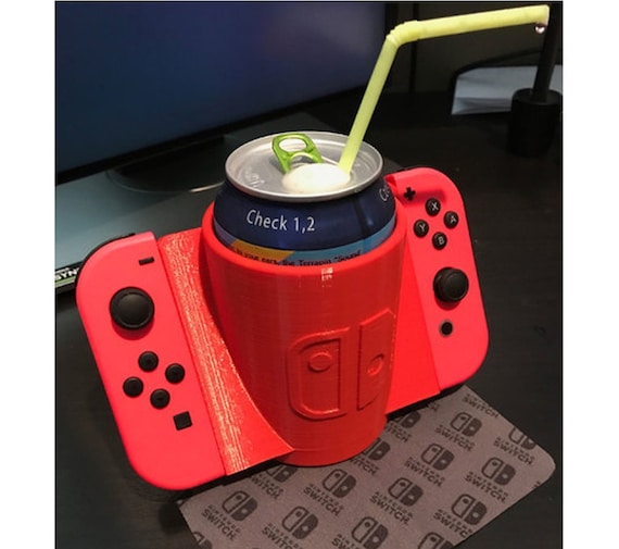 Nintendo Switch Console Accessory JoyCon Drink Holder Can Cup Gift