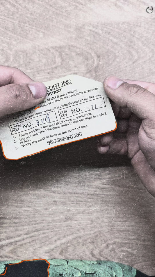 Custom 3D Printed Bank Locker Keychain | Personalized Safety Deposit Box Tag | Heavy Duty Key ID Label | Organization Gift for Businesses