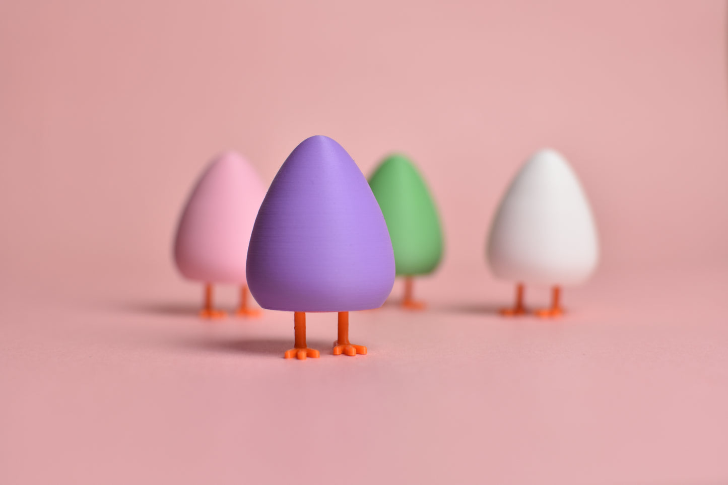 The Egg with Legs — Clicker Pack of 5